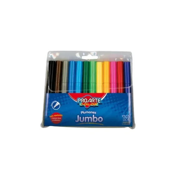 MARCADOR ESC PQT12 JUMBO PROARTE