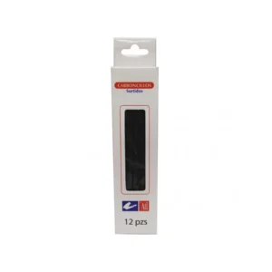 CARBONCILLO ATL NEGRO PQT12 BARRITA