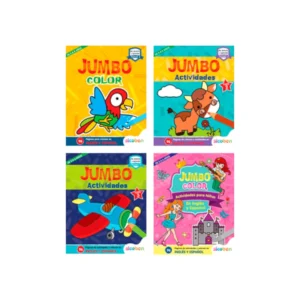 LIBRO DE ACTIVIDADES JUMBO COLOR SURT
