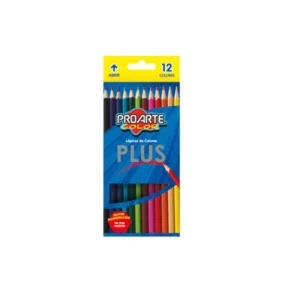 LAPIZ COLOR LARGO PQT12 PROARTE PLUS