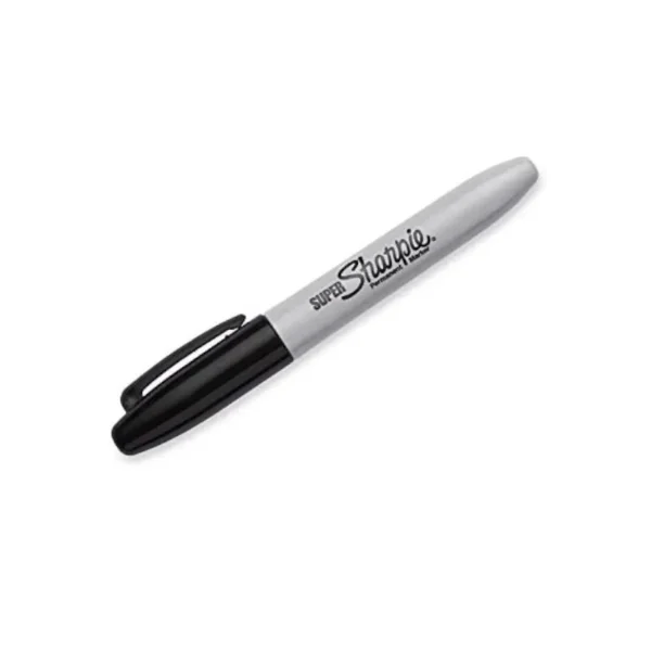 MARCADOR PERMAN SHARPIE NEGRO SUPER FINO