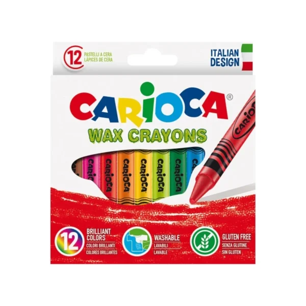 CRAYON PQT12 CARIOCA LAVABLE