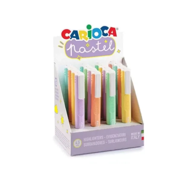 RESALTADOR CARIOCA 16PZS SURT PASTEL