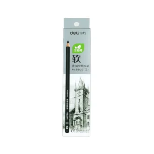 LAPIZ DE CARBONCILLO DELI SUAVE PQT12