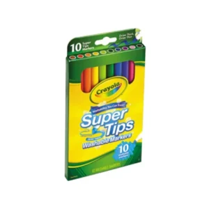 MARCADOR ESCOLAR CRAYOLA PQT10 LAVAB PTA FINA 58-8610