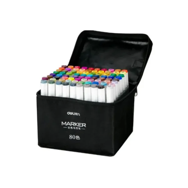 MARCADOR DOBLE PTA PQT 80 DELI