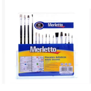 PINCELES PQT15 NEG 3348/15 MERLETTO