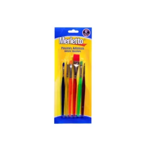 PINCELES PQT6 SURT MERLETTO
