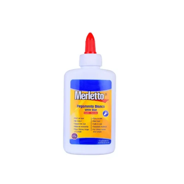 PEGAMENTO BLANCO MERLETTO 125GR
