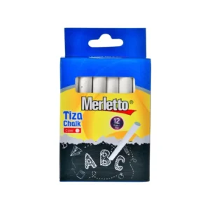 TIZA BLANCA MERLETTO 12PZS