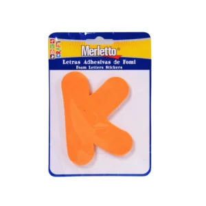 FOAMY ADHESIVO LETRA K SURT 1877 MERLETTO