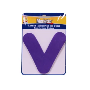 FOAMY ADHESIVO LETRA V SURT 1888 MERLETTO
