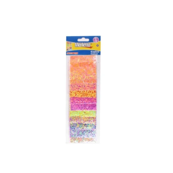 ESCARCHA MERLETTO PQT12 BOLSITAS 7G BLISTER NEON