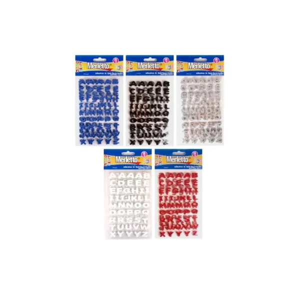 FOAMY ADHESIVO LETRAS ESCAR SURT 32155 MERLETTO