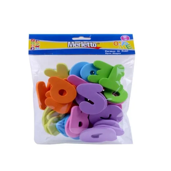 FOAMY LETRAS Y NUMEROS SURT 32173 MERLETTO