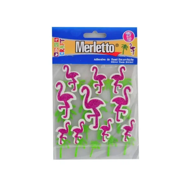 FOAMY ADHESIVO ESCAR FLAMENCO MERLETTO