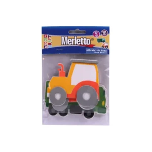 FOAMY ADHESIVO 3D FIGURAS CARRO 4 PZS 3500 MERLETTO