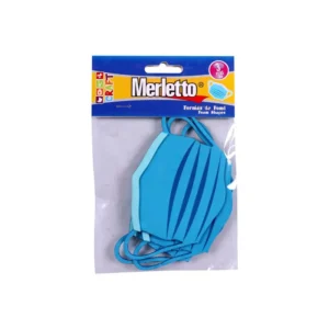 FOAMY FIGURA MASCARILLA 3PZS COVID MERLETTO