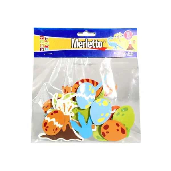 FOAMY FIGURA JURASSIC 16PZS MERLETTO