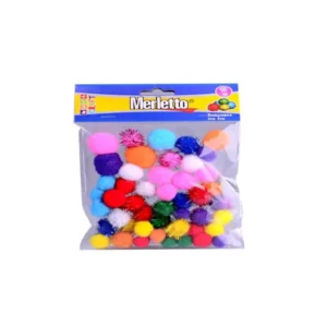 POM POM DE COLOR PQT50 MERLETTO