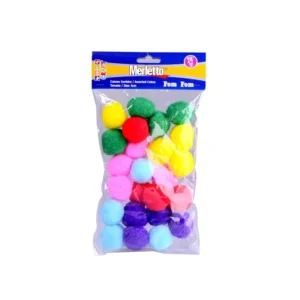POM POM DE COLOR PQT24 MERLETTO