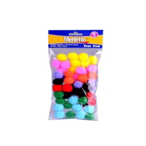 POM POM DE COLOR PQT50 MERLETTO