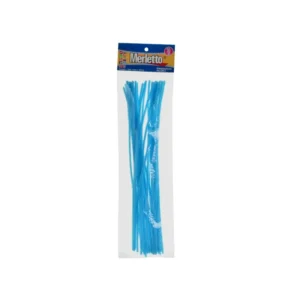 LIMPIA PIPAS PQT30 CELESTE MERLETTO
