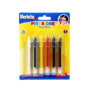 CRAYON PINTA CARA PQT6 MERLETTO