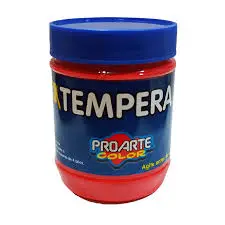 TEMPERA 120ML  ROJO BERMELLON PROARTE