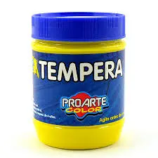 TEMPERA 120 ML AMARILLO MEDIO PROARTE