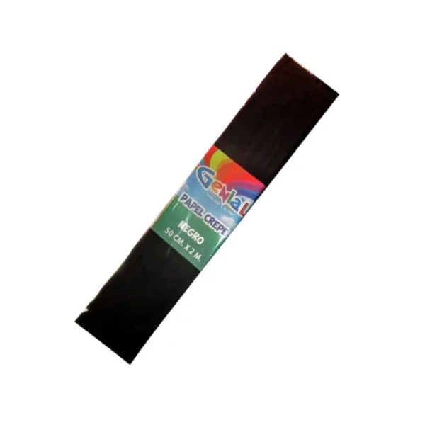PAPEL CREPE NEGRO