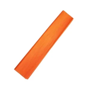 PAPEL CREPE FLOURECENTE PQT-10 NARANJA 50CMX2M