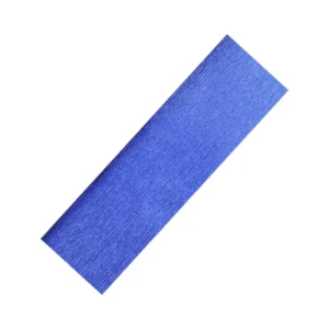 PAPEL CREPE METALICO PQT-10 AZUL 50CMX2M