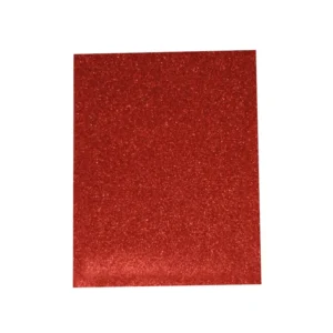 FOAMY PLG ESCAR ROJO PQT10 50X70CM