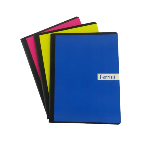 CUADERNO COSIDO GDE 200 PAG FERRINI COLORES