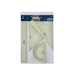 JUEGO GEOM 20CM 4PZS GENIAL