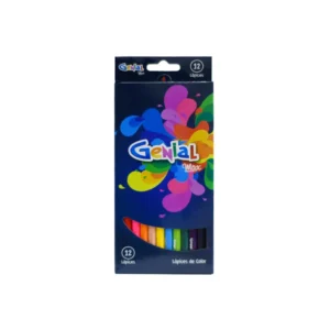 LAPIZ COLOR LARGO PQT12 GENIAL MAX