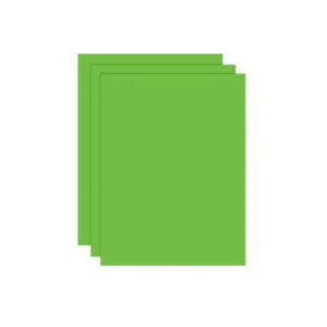 PAPEL CARTA B20 VERDE FLUOR 100HJS GENIAL