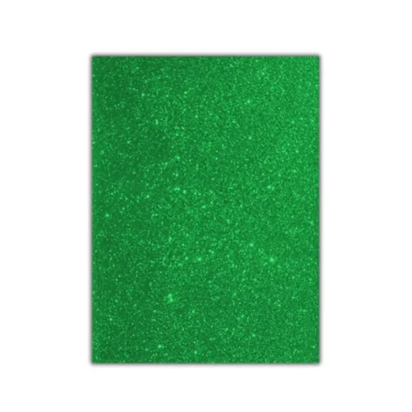 FOAMY PLG ESCAR VERDE HOJA PQT10 50X70CM