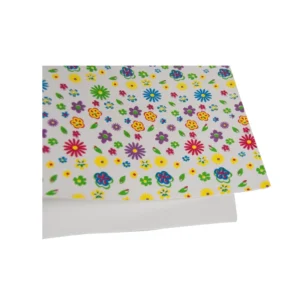 FOAMY PLG DISE?O FLORES COL PQT10 50X70CM