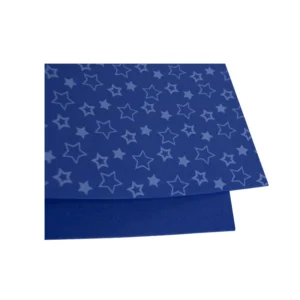 FOAMY PLG DISE?O ESTRELLA PQT10 50X70CM