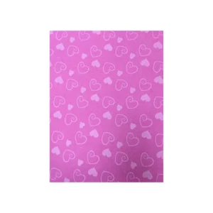 FOAMY PLG DISE?O CORAZON PEQ PQT10 50X70CM