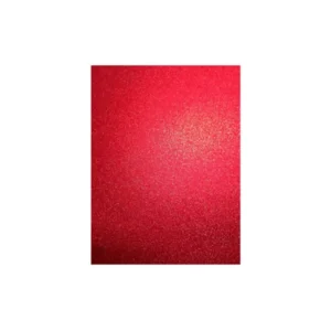 FOAMY PLG ESCAR IRISC ROJO-VARIOS PQT10 50X70CM