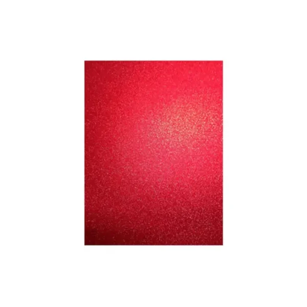 FOAMY PLG ESCAR IRISC ROJO-VARIOS PQT10 50X70CM