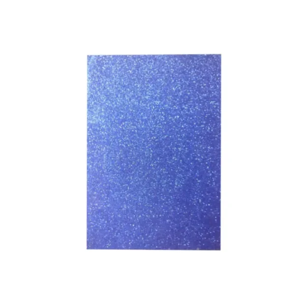 FOAMY PLG ESCAR IRISC AZUL-LILA PQT10 50X70CM