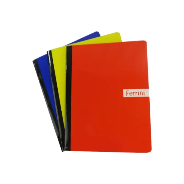 CUADERNO COSIDO GDE 200 PAG D-LINEA FERRINI COLORES