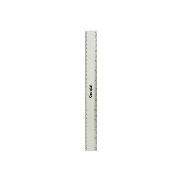 REGLA ALUMINIO 30CM GENIAL