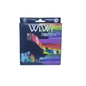 PLASTILINA 10 BARRAS WIWI