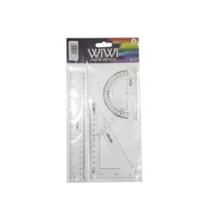 JUEGO GEOM 20CM 4PZS WIWI
