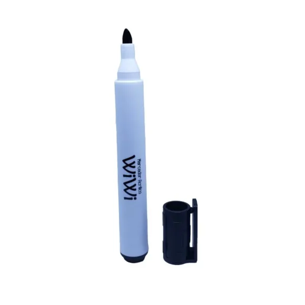 MARCADOR P/PIZARRA WIWI NEGRO